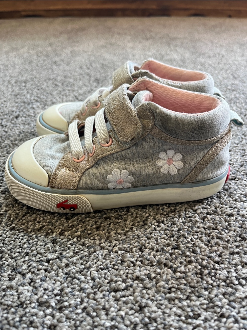 Two Pairs - See Kai Run Girls' Sneakers - 9.5 - Picture 11 of 14